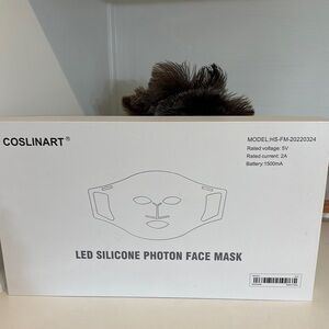 Coslinart LED Silicone Photon Face Mask White